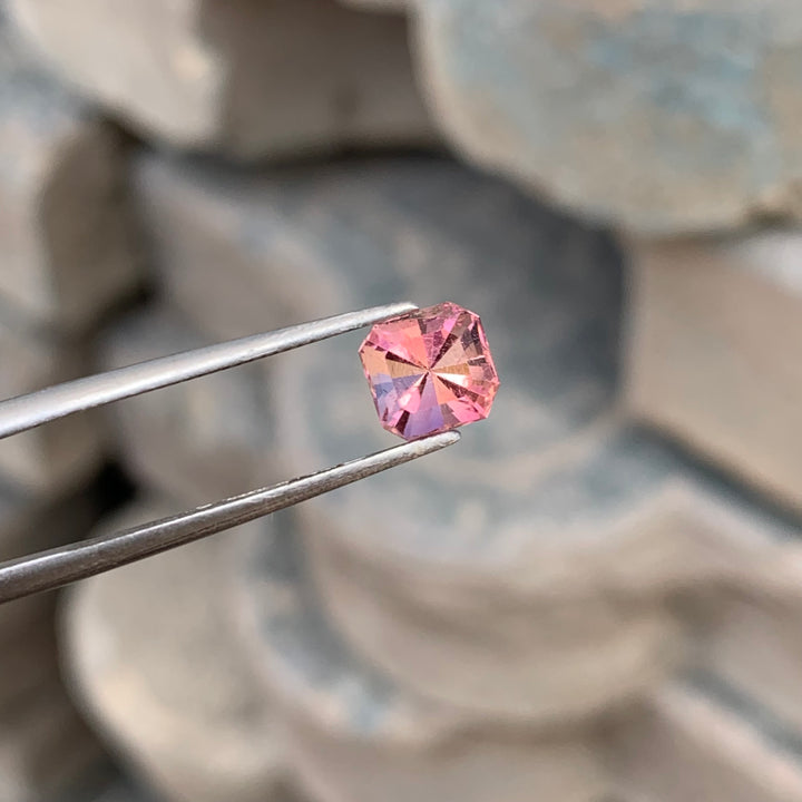 1 Carat Faceted Baby Pink Tourmaline