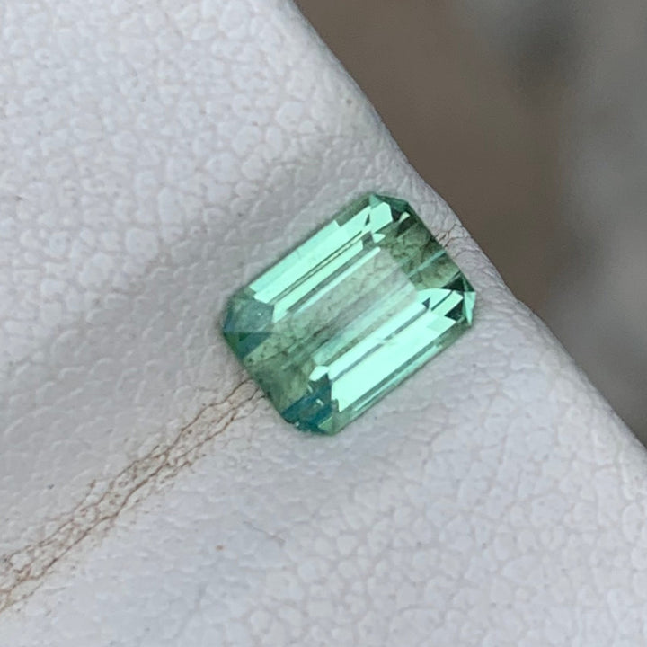 0.90 Carats Faceted Mint Tourmaline