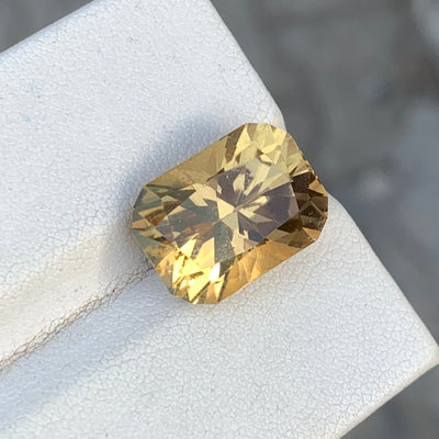10.40 Carats Faceted Citrine