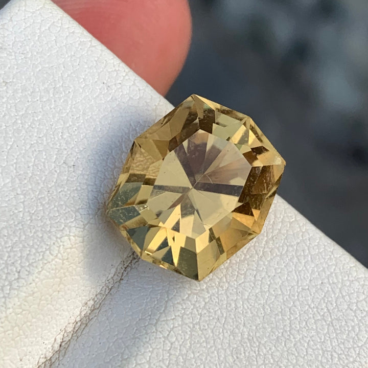 8.40 Carats Faceted Citrine