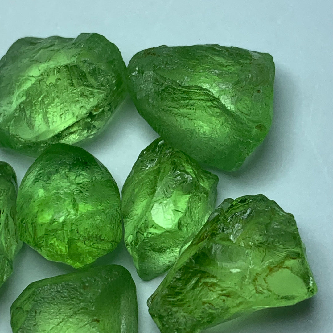 11.50 Grams Facet Rough Eye Clean Peridot