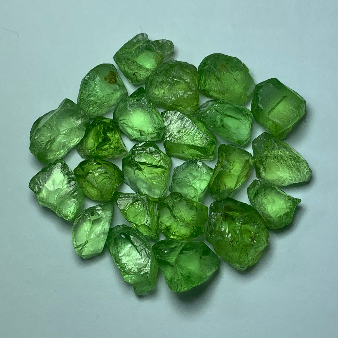 29.64 Grams Facet Rough Eye Clean Peridot