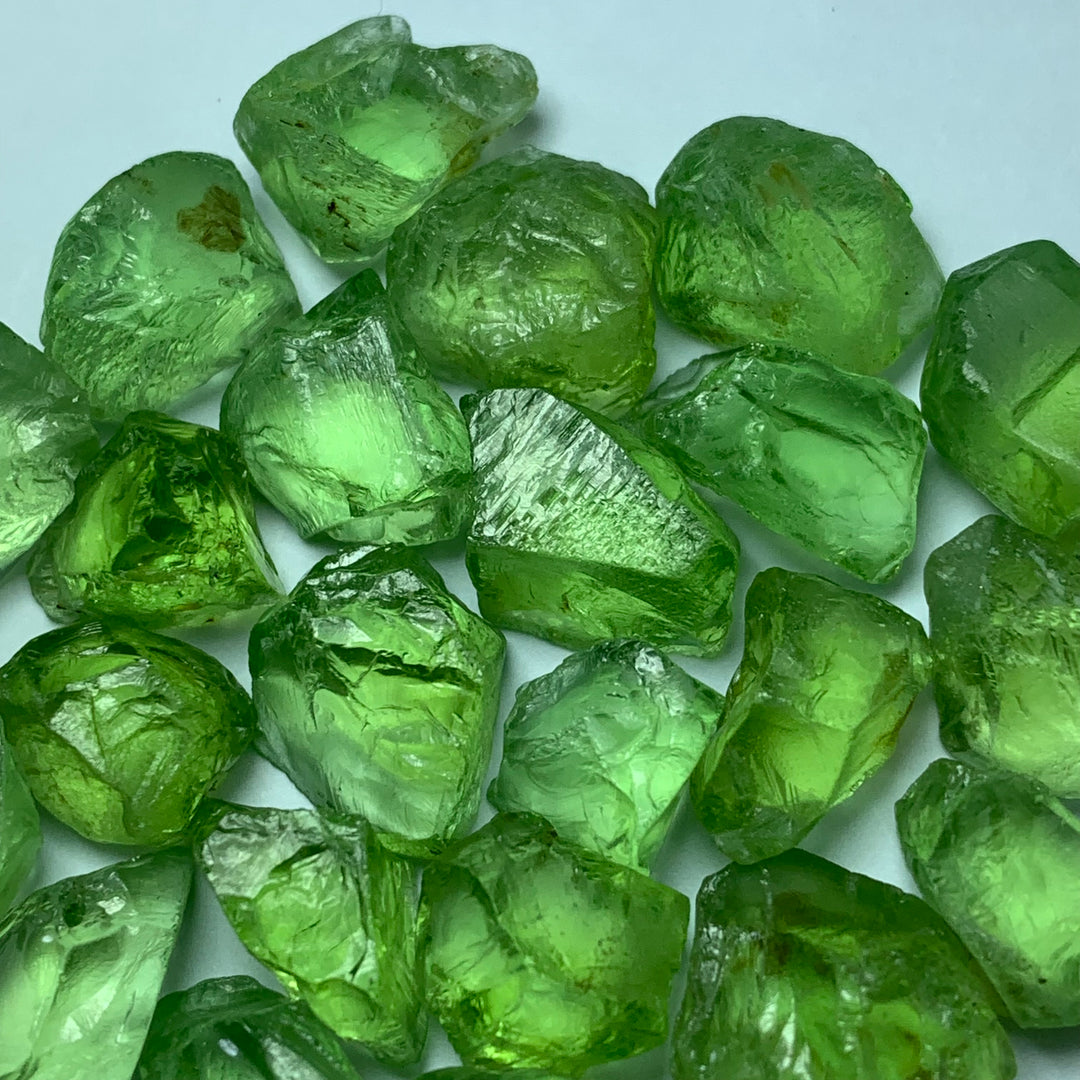 29.64 Grams Facet Rough Eye Clean Peridot