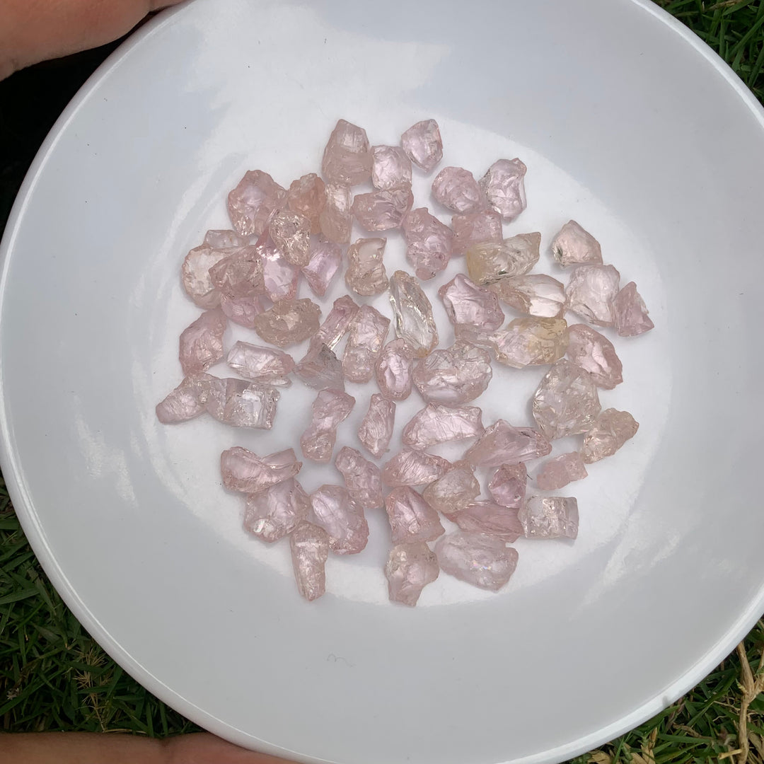 115 Carats Facet Rough Pink Morganite