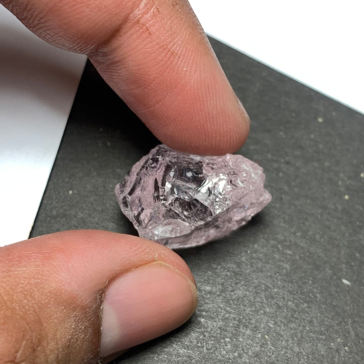 6.81 Grams Facet Rough Clean Pink Morganite