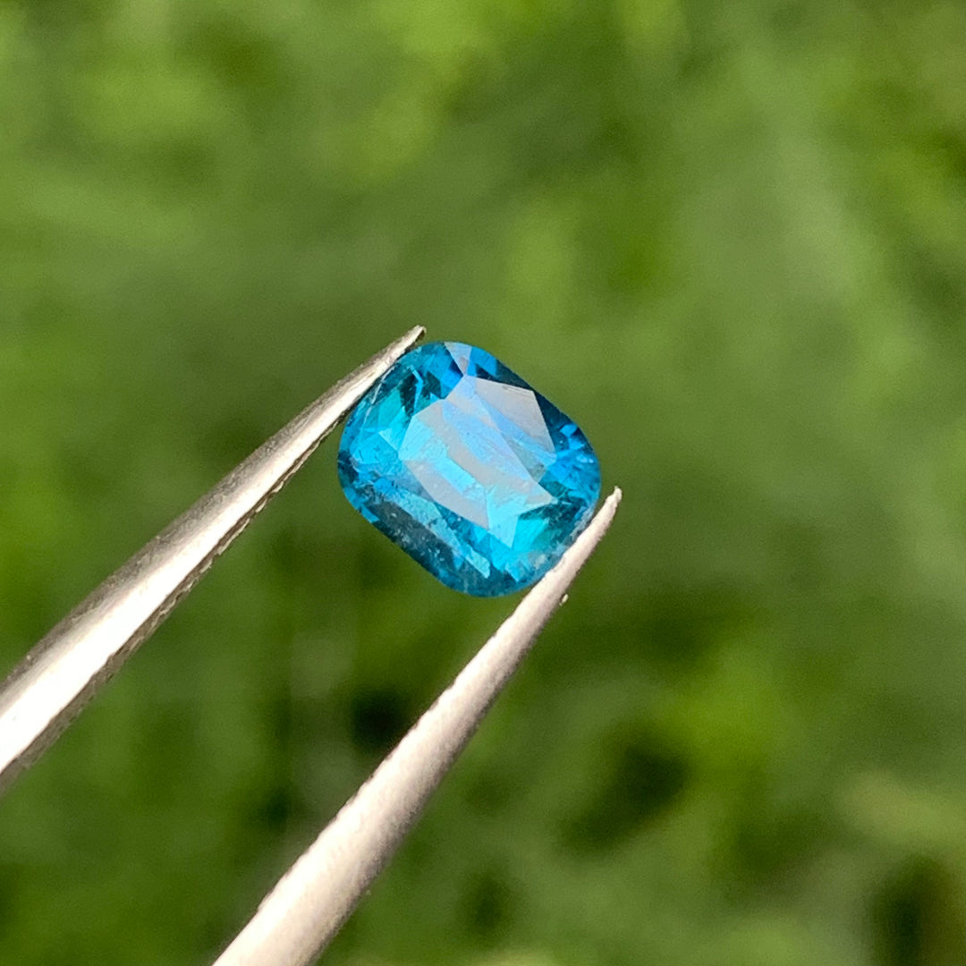 Indicolite Tourmaline Loose Stone 1.20 Cts | Blue Tourmaline faceted