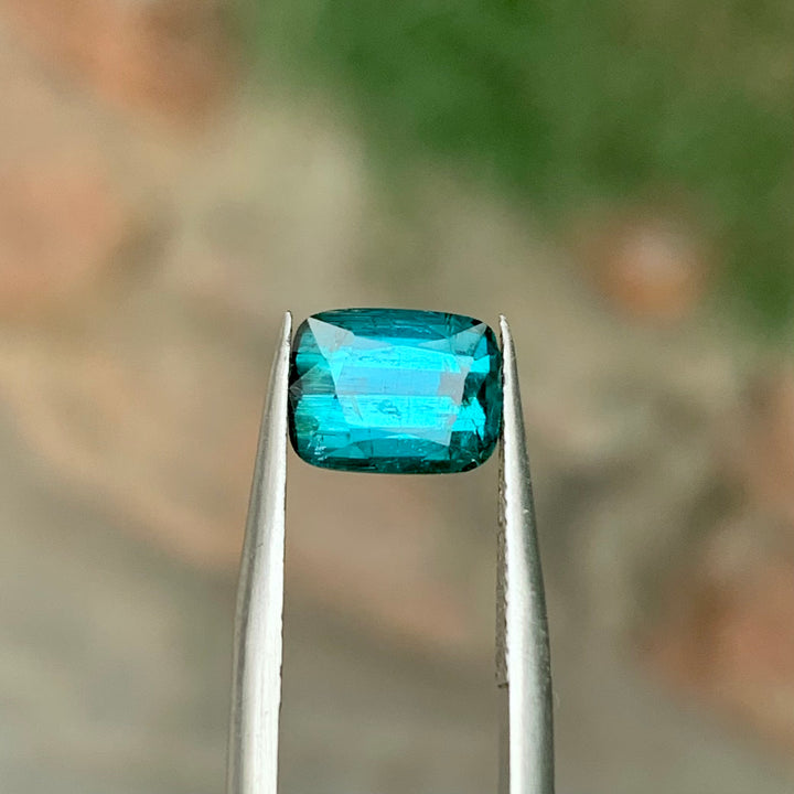 Tourmaline Blue Color Faceted 2.5 Carats from Afghanistan for Jewelry making