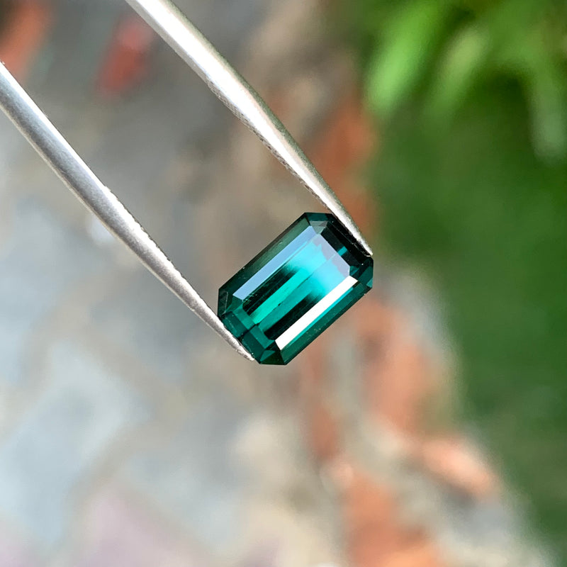 3.25 Carats Faceted Green Tourmaline