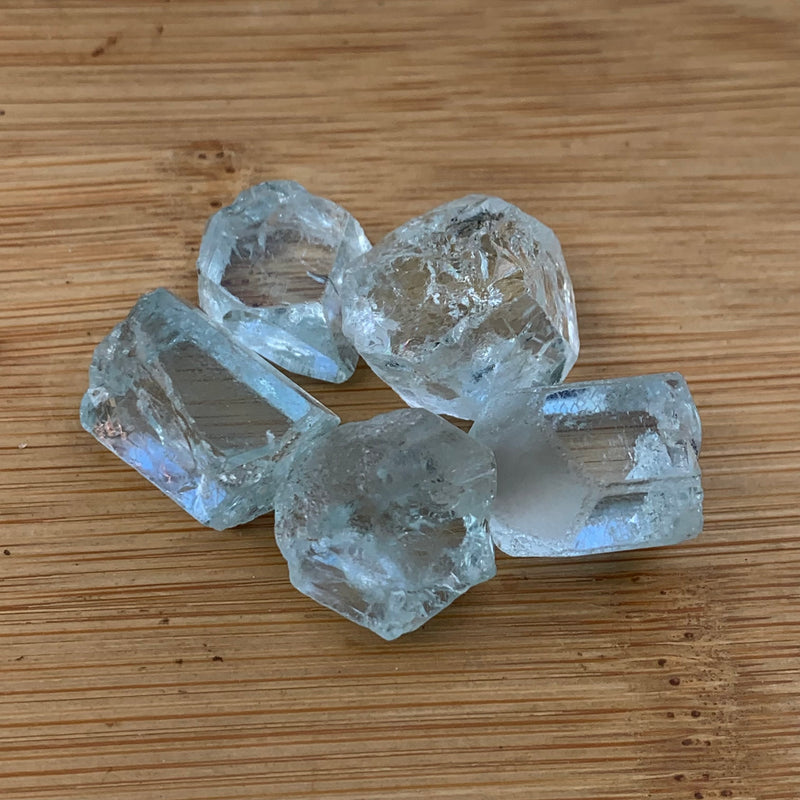 25.39 Grams Facet Grade Bluish Aquamarine Parcel