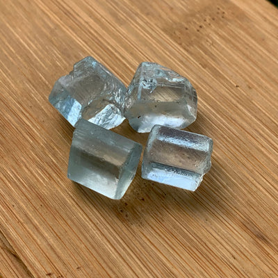 20.37 Grams Facet Grade Bluish Aquamarine Parcel