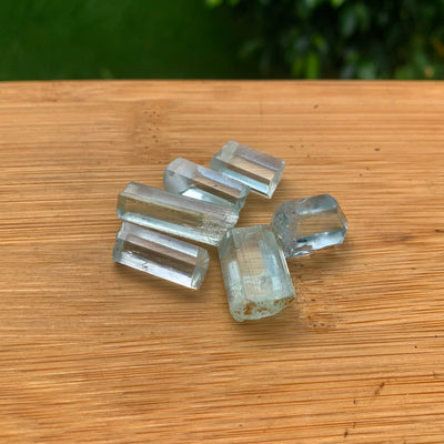 18.19 Grams Facet Grade Bluish Aquamarine Parcel