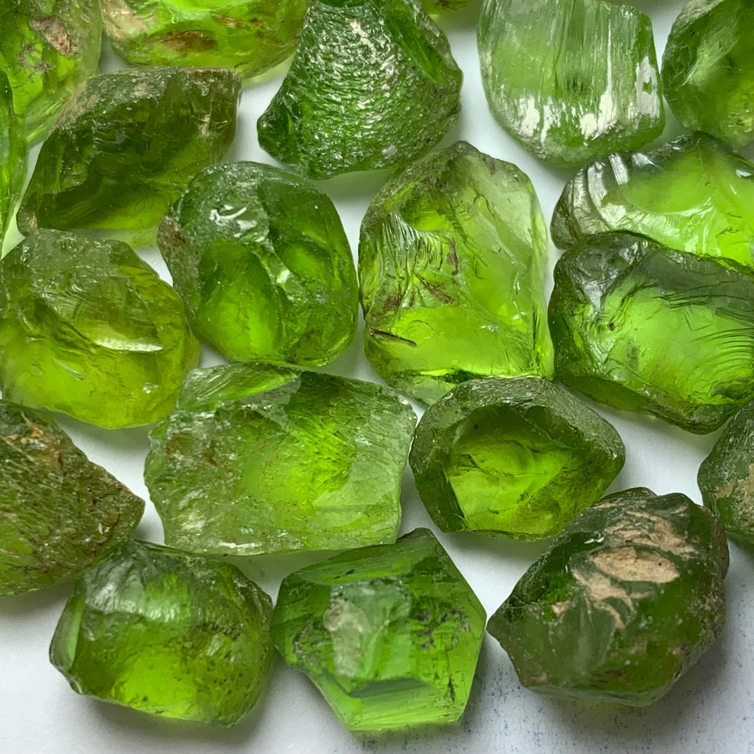 Rough Peridot 57 grams | Pakistan Peridot Rough | Green Peridot