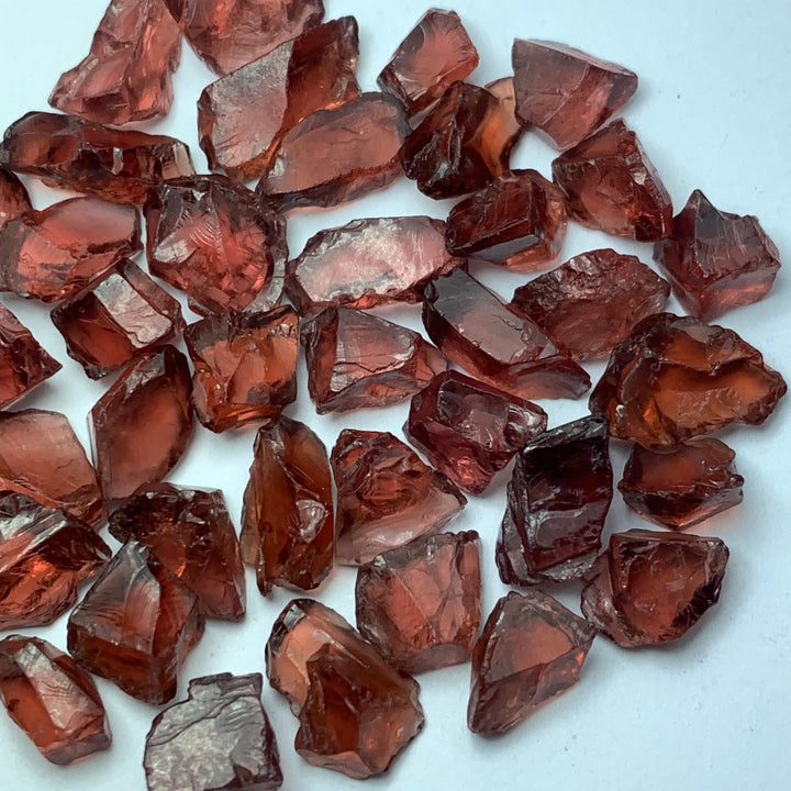 20 Grams Facet Grade Almandine Garnet