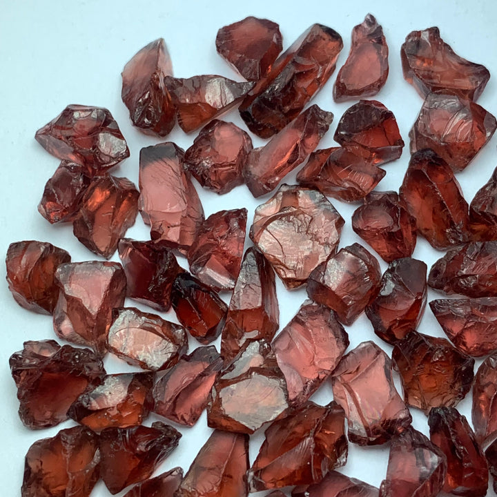 35 Grams Facet Grade Almandine Garnet