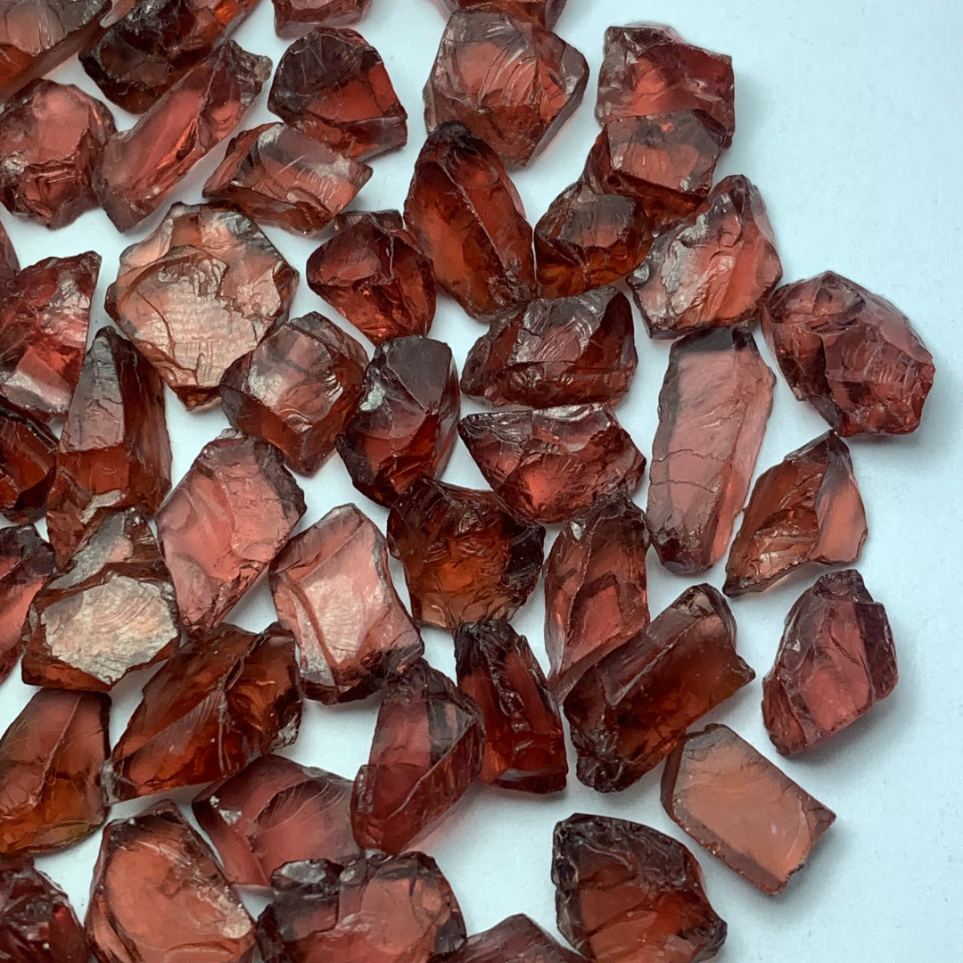 35 Grams Facet Grade Almandine Garnet