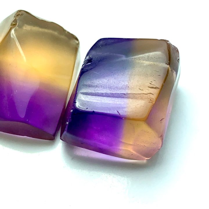 22.74 Grams High Quality Facet Rough Bolivian Ametrine