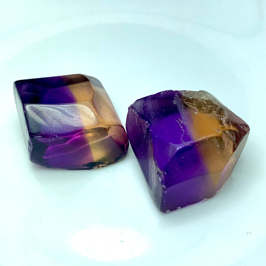 22.86 Grams High Quality Facet Rough Bolivian Ametrine