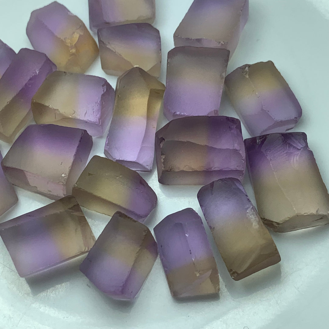 30 Grams Facet Rough Ametrine (2 Grams Average Sizes)