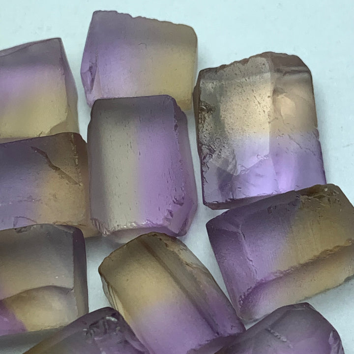 17 Grams Facet Rough Ametrine (2 Grams Average Sizes)