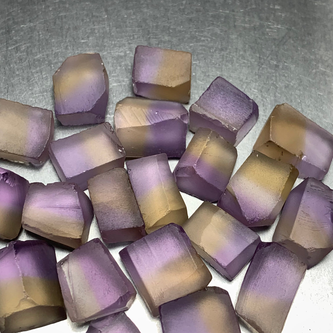 30 Grams Facet Rough Ametrine (2 Grams Average Sizes)