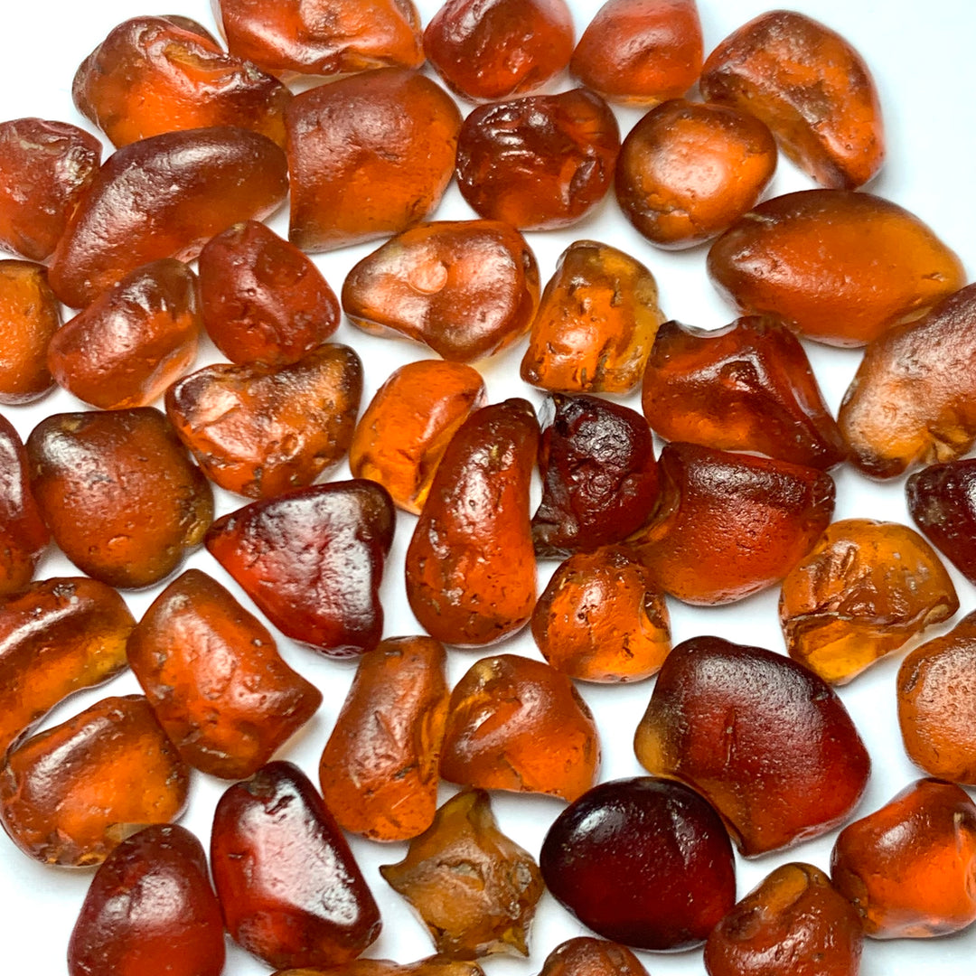 Spessartite Garnets Rough Lot 30 grams | facet Rough Garnets | Facet Grade Gems