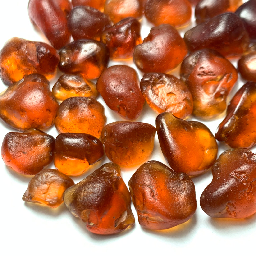 Facet Rough Spessartite Garnets 24.4 grams