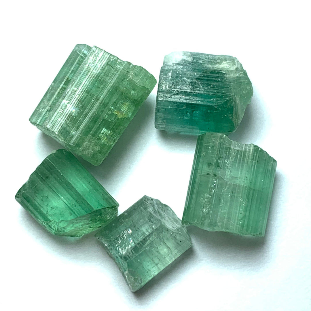 Tourmaline Rough Crystals | Raw Tourmaline | Cabs Grade Tourmaline | Raw Tourmaline Bracelet