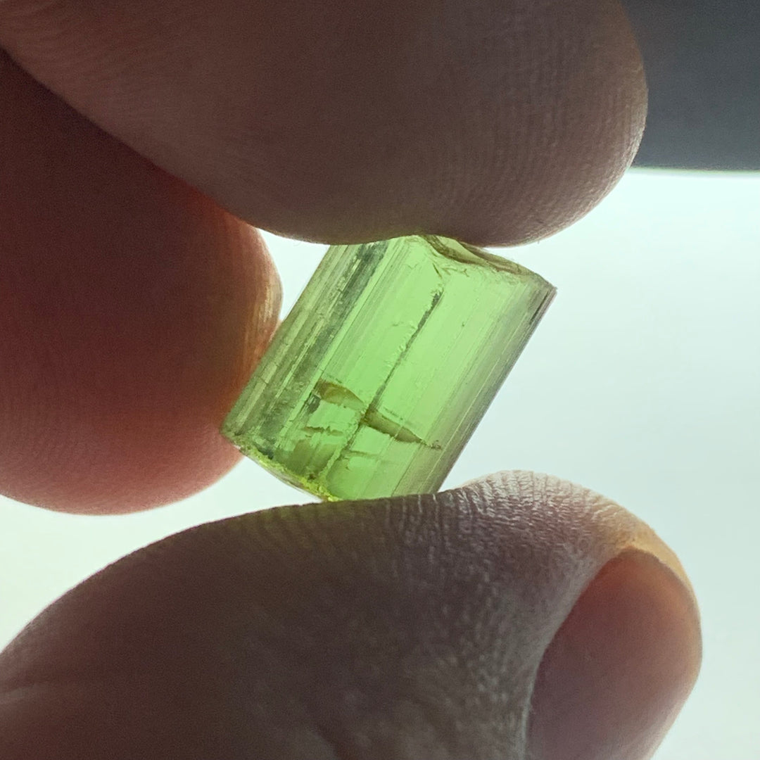 Green Tourmaline Rough | Facet Rough Tourmaline