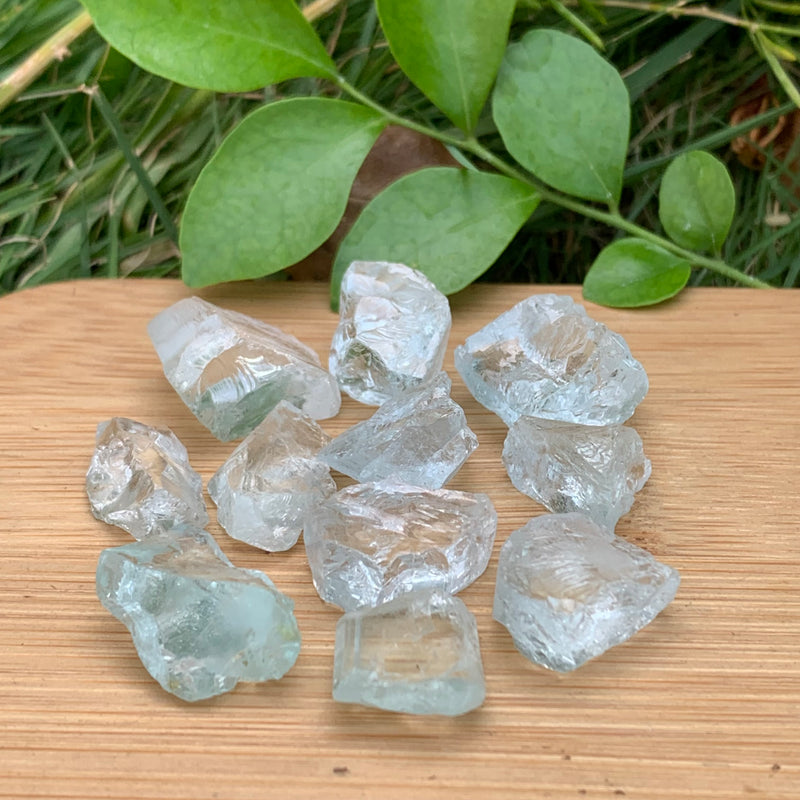 25 Grams Facet Rough Aquamarine