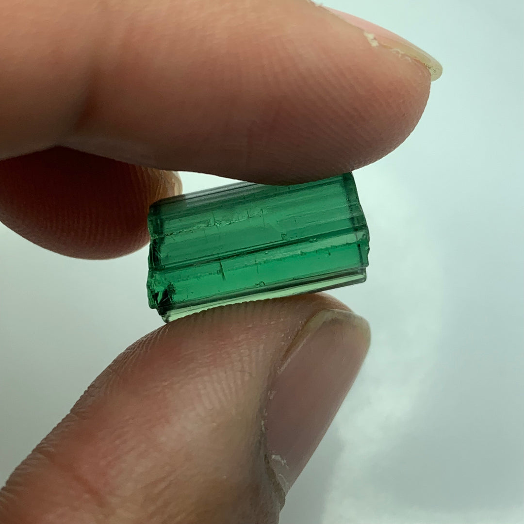 2.22 Grams Facet Rough Loupe Clean Tourmaline