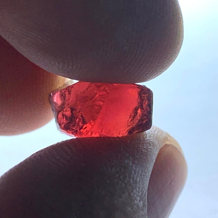 Garnet Rough Stone 9.3 Carats | Facet rough Garnet | Red Garnet | Rhodolite Garnet