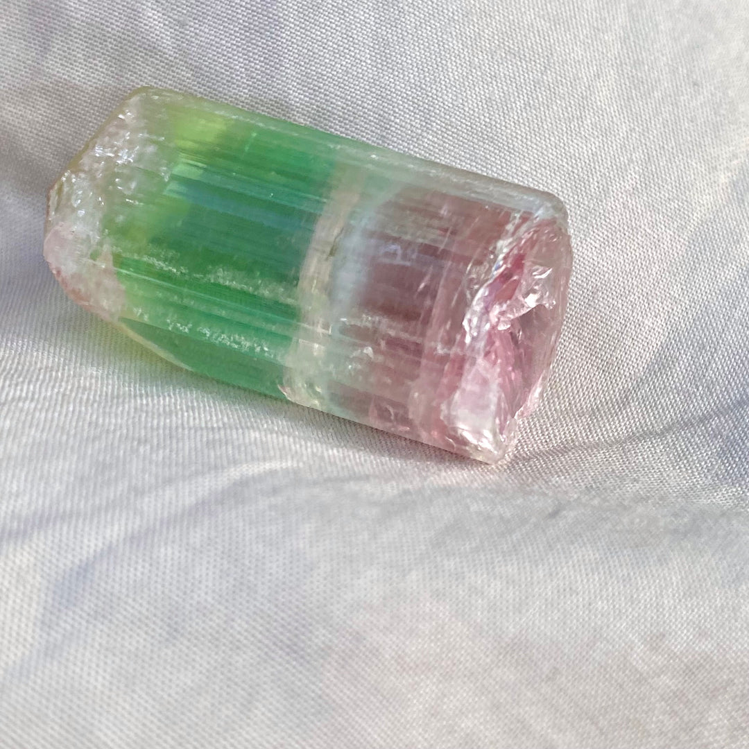 Natural Watermelon Tourmaline Crystal 10.42g – Terminated, Afghanistan