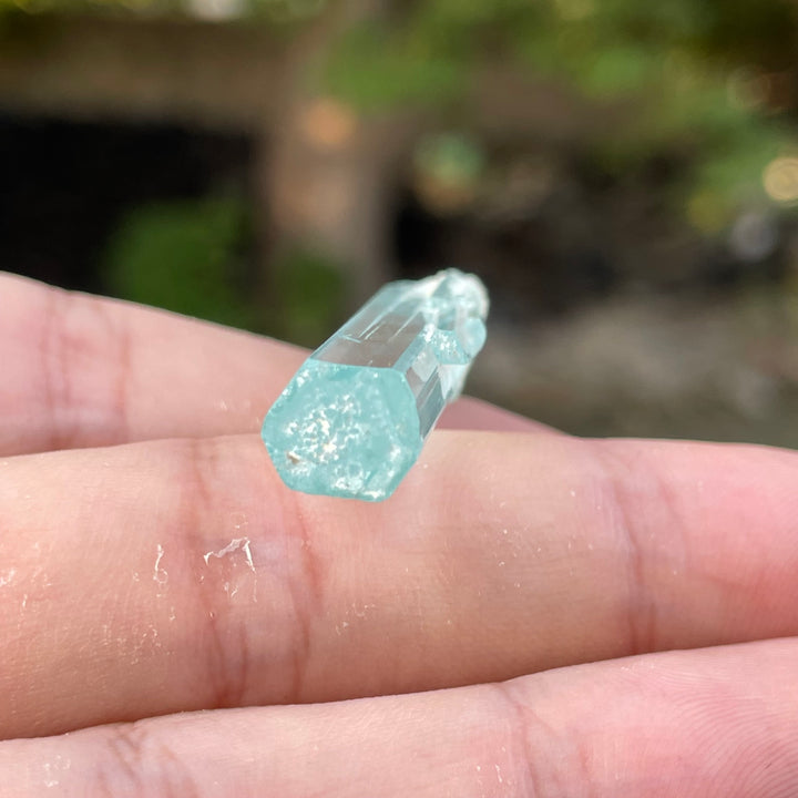 Natural Aquamarine Crystal 5.63g – Sky Blue Healing Stone from Pakistan