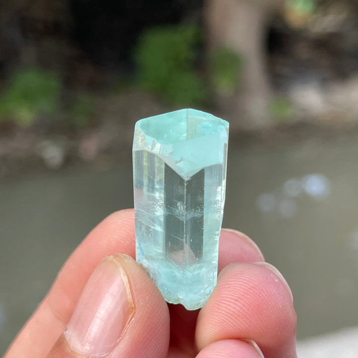 Natural Shigar Aquamarine Crystals – Terminated Specimens from Pakistan