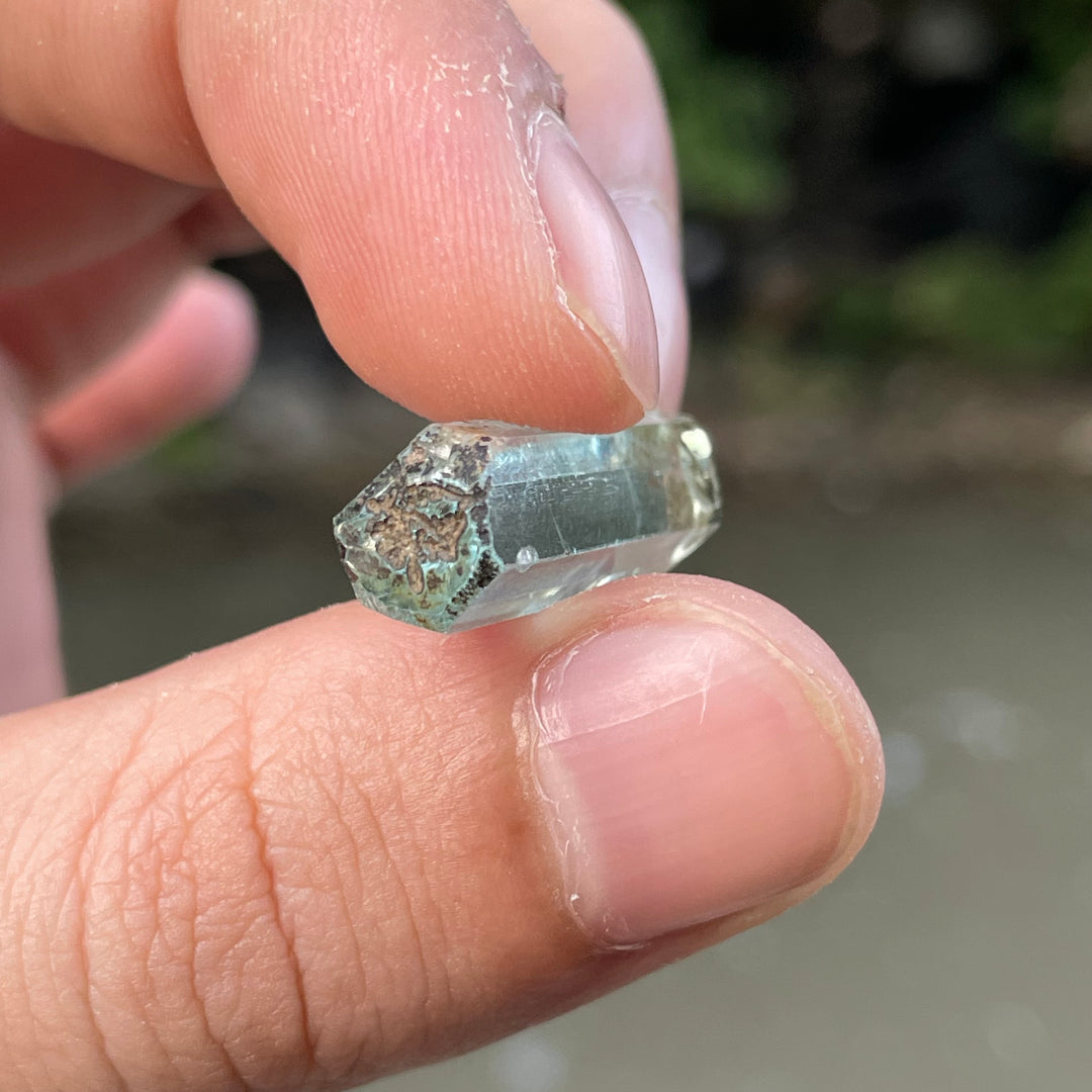 Natural Sky Blue Aquamarine Crystal 2.98g from Pakistan