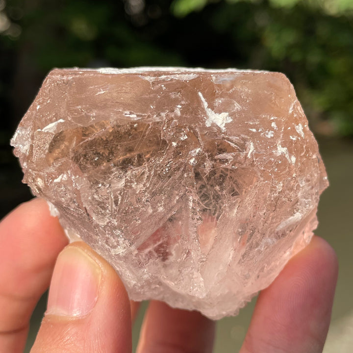 Natural Imperial Pink Morganite Rough 128 Grams – Facet Grade, Afghanistan Origin