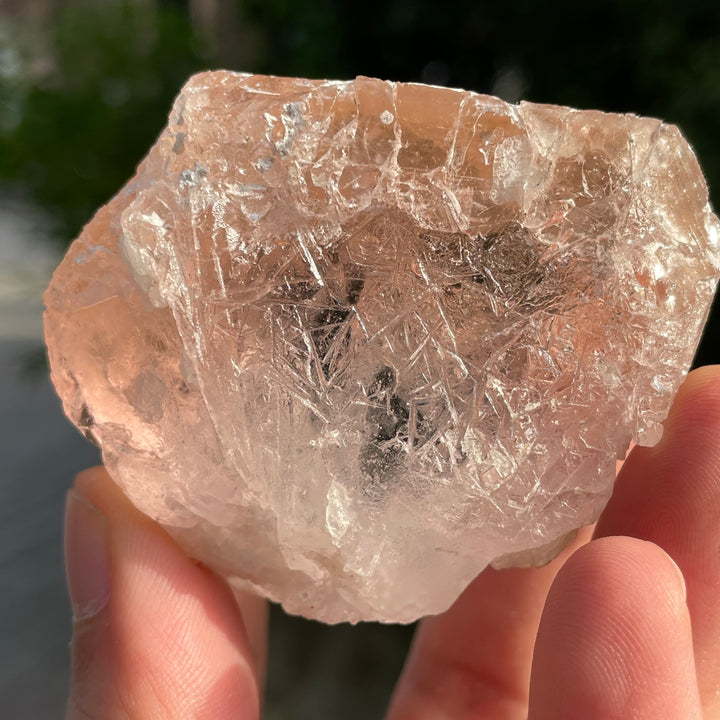 Natural Imperial Pink Morganite Rough 128 Grams – Facet Grade, Afghanistan Origin