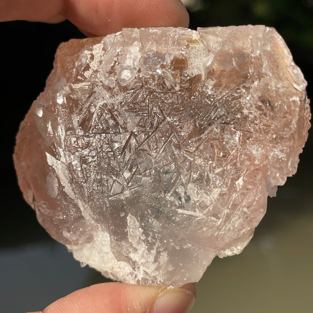 Natural Imperial Pink Morganite Rough 128 Grams – Facet Grade, Afghanistan Origin