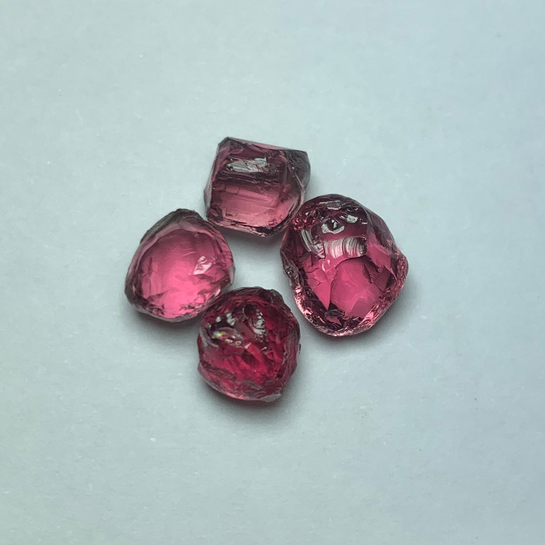 Top Quality Facet Grade Rough Rubelite Pink Tourmalines – Natural Afghan Mined