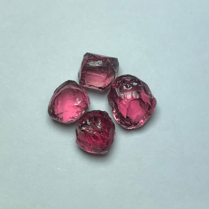 Top Quality Facet Grade Rough Rubelite Pink Tourmalines – Natural Afghan Mined