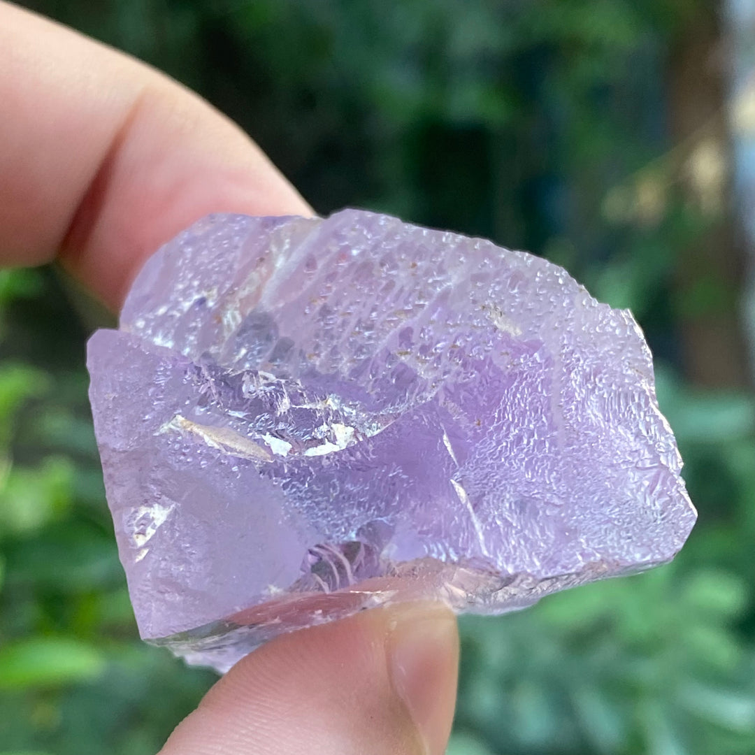 Natural Pink Kunzite Facet Grade Rough – Afghan Mined, Gem Quality Spodumene Crystal