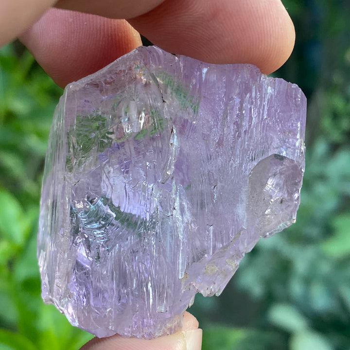 Natural Pink Kunzite Facet Grade Rough – Afghan Mined, Gem Quality Spodumene Crystal