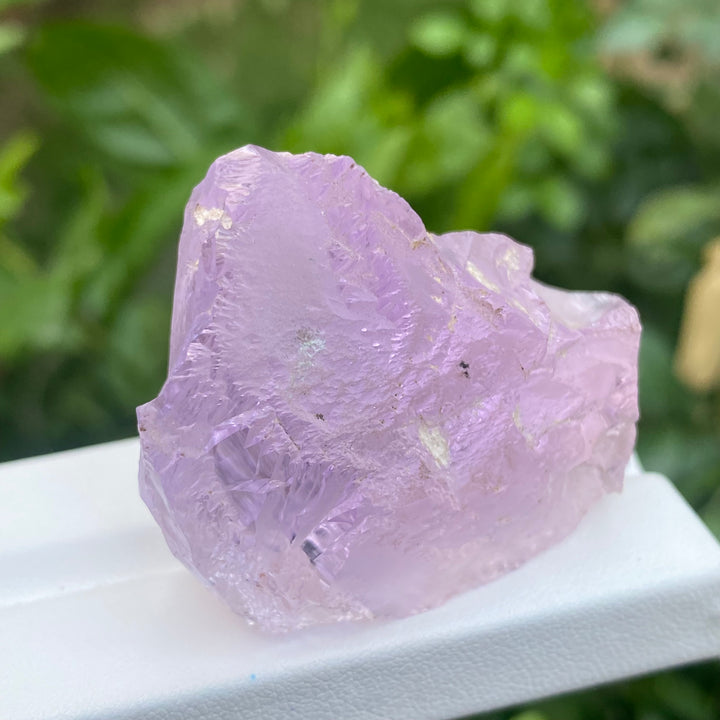 Natural Pink Kunzite Facet Grade Rough – Afghan Mined, Gem Quality Spodumene Crystal