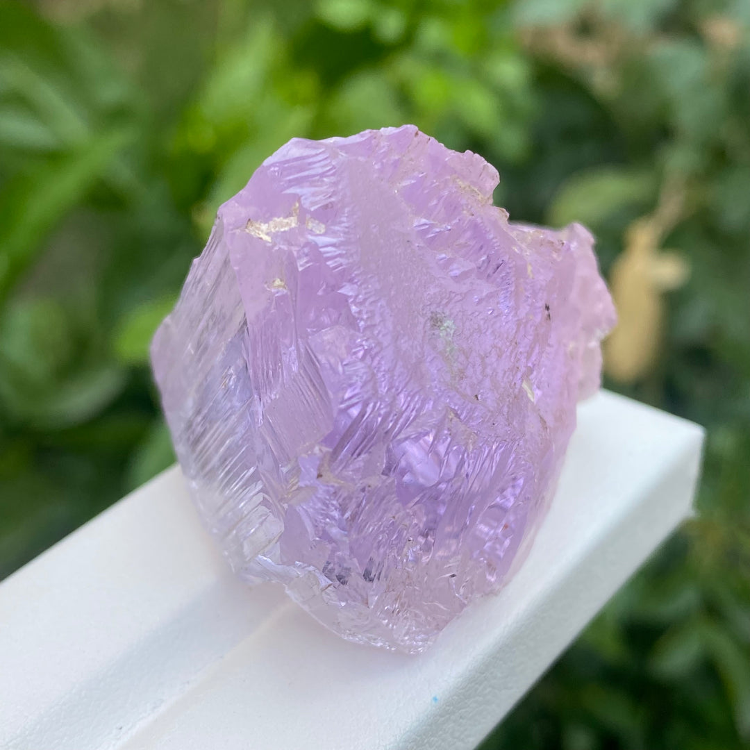 Natural Pink Kunzite Facet Grade Rough – Afghan Mined, Gem Quality Spodumene Crystal
