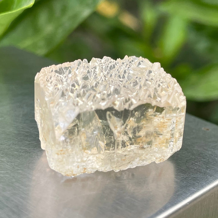 Natural Imperial Topaz Etched Crystal – Rough Skardu Mined Gem for Collectors & Jewelry Making