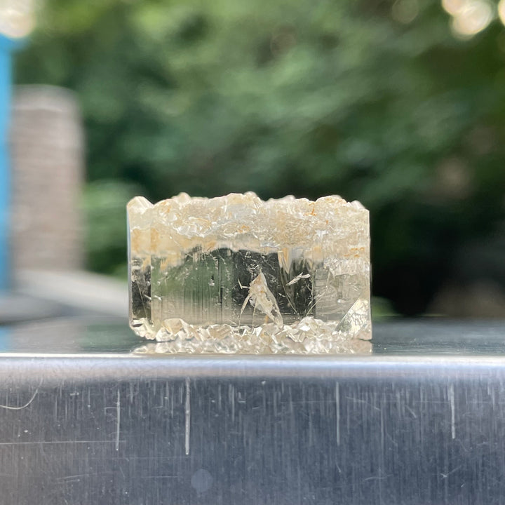 Natural Imperial Topaz Etched Crystal – Rough Skardu Mined Gem for Collectors & Jewelry Making
