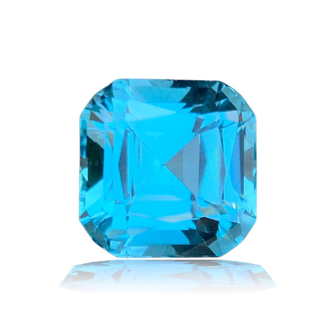 Sky Blue Topaz 21 Carats | Cushion Cut Blue Topaz