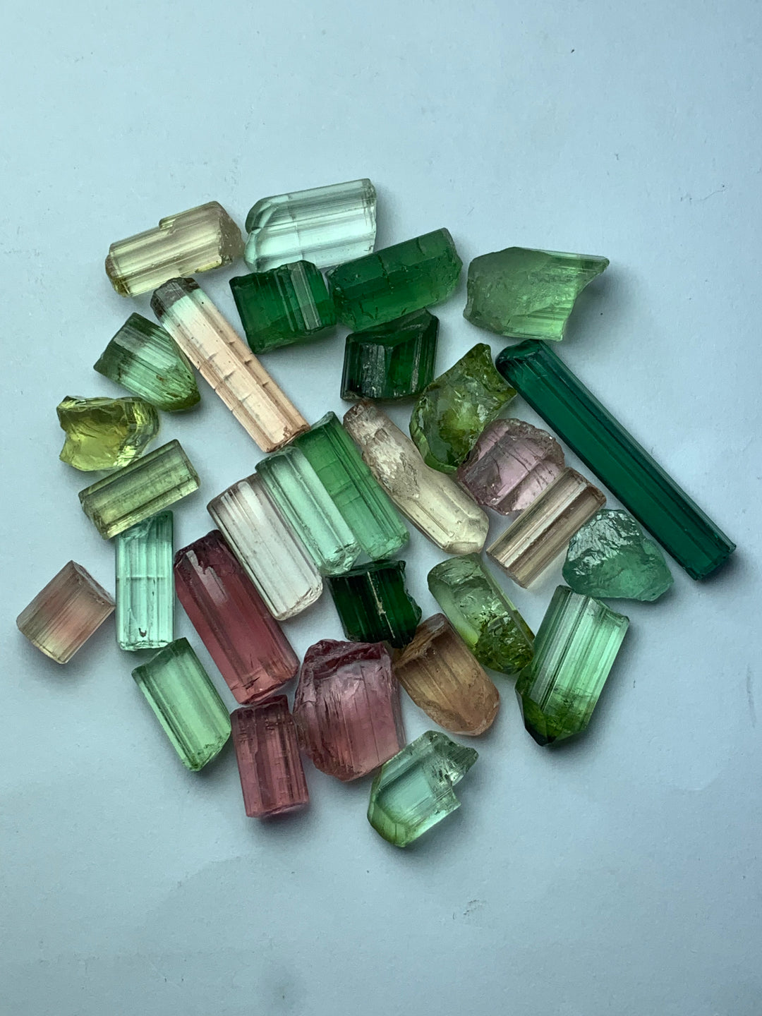 30 Grams Facet Rough Eye Clean Tourmaline Parcel