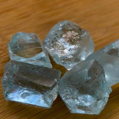 25.39 Grams Facet Grade Bluish Aquamarine Parcel