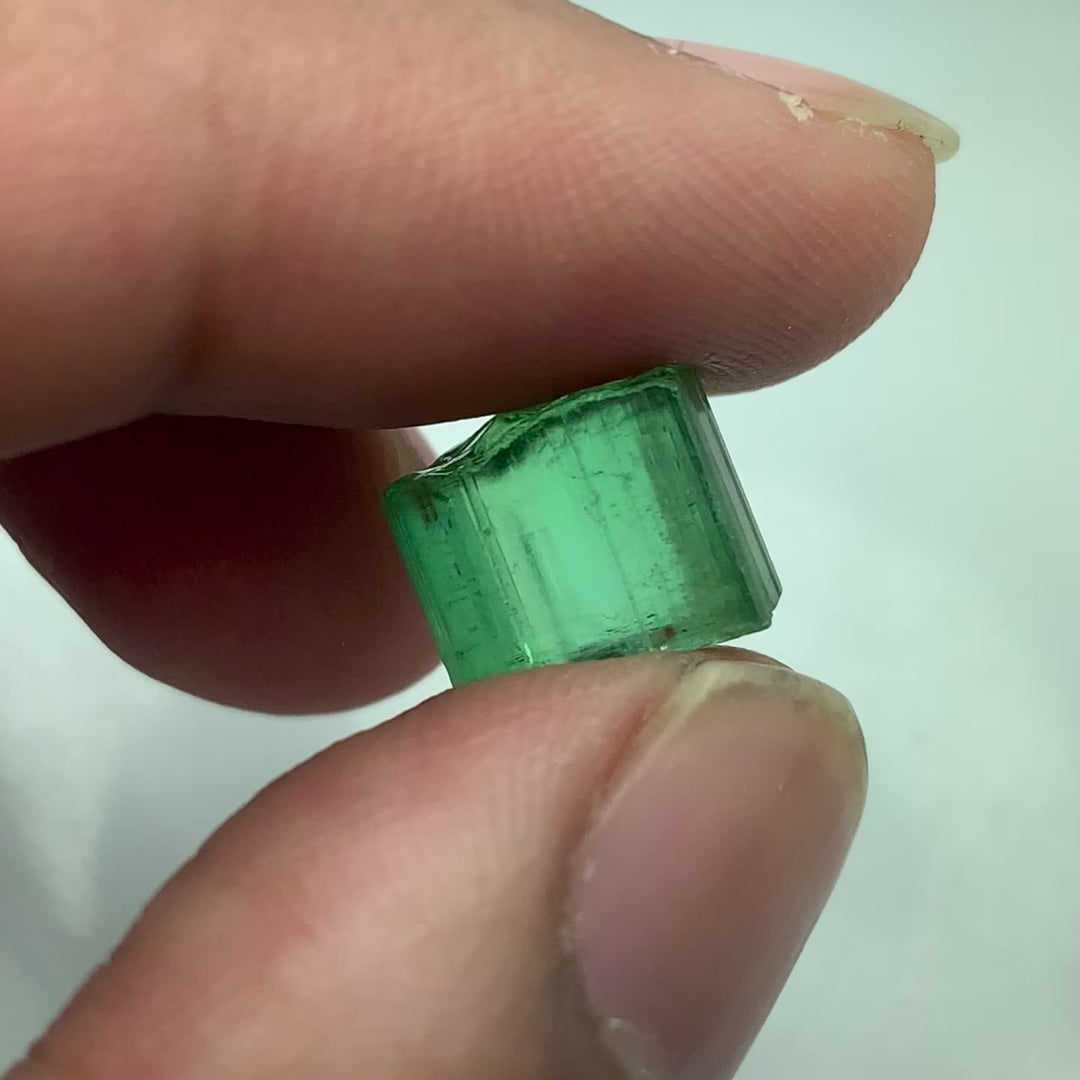 1.86 Grams Facet Rough Loupe Clean Tourmaline